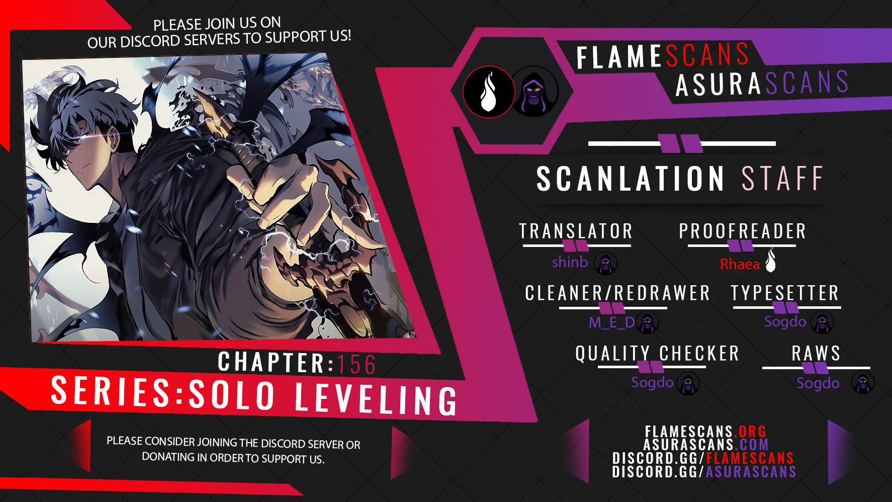 Solo Leveling, Chapter 156 image 01